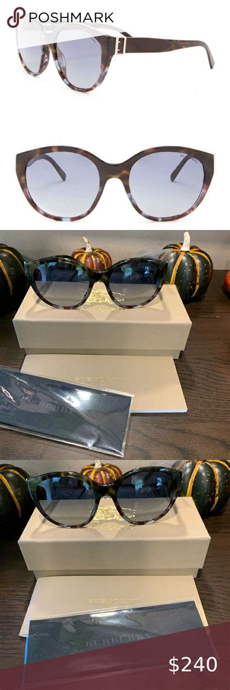 burberry 55mm round sunglasses.